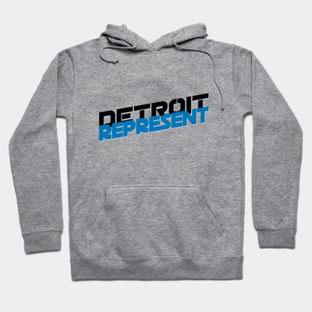 Detroit Represent Hoodie by Inspire & Motivate